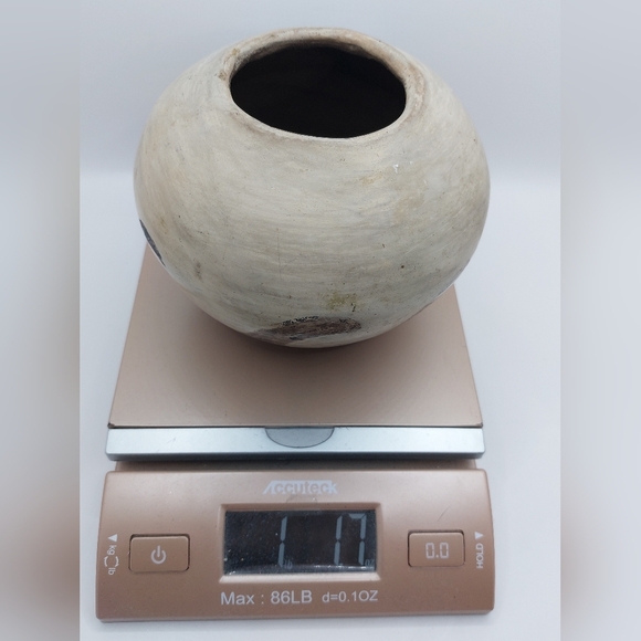 Vintage Clay Pottery Vase Nature wave design - Picture 13 of 13